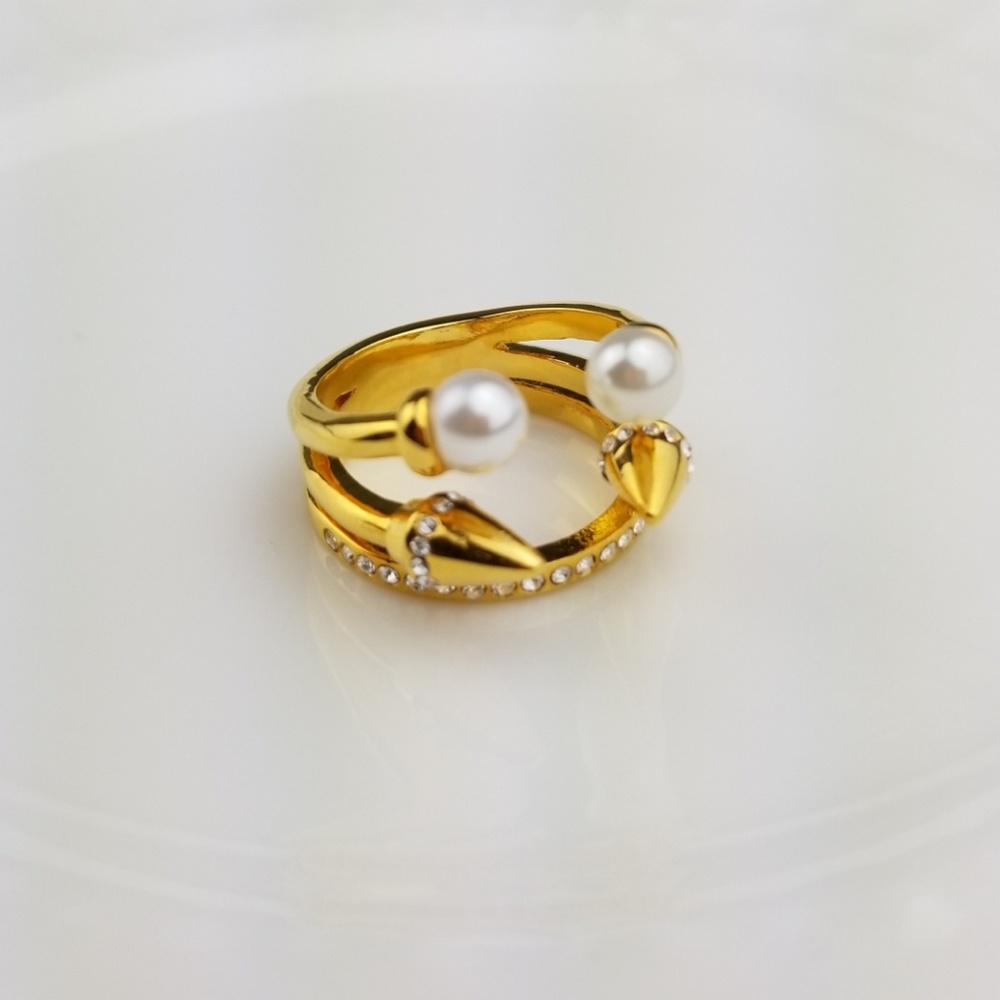 Vita Fede Ultra Mini Tre Stacked Ring size 6